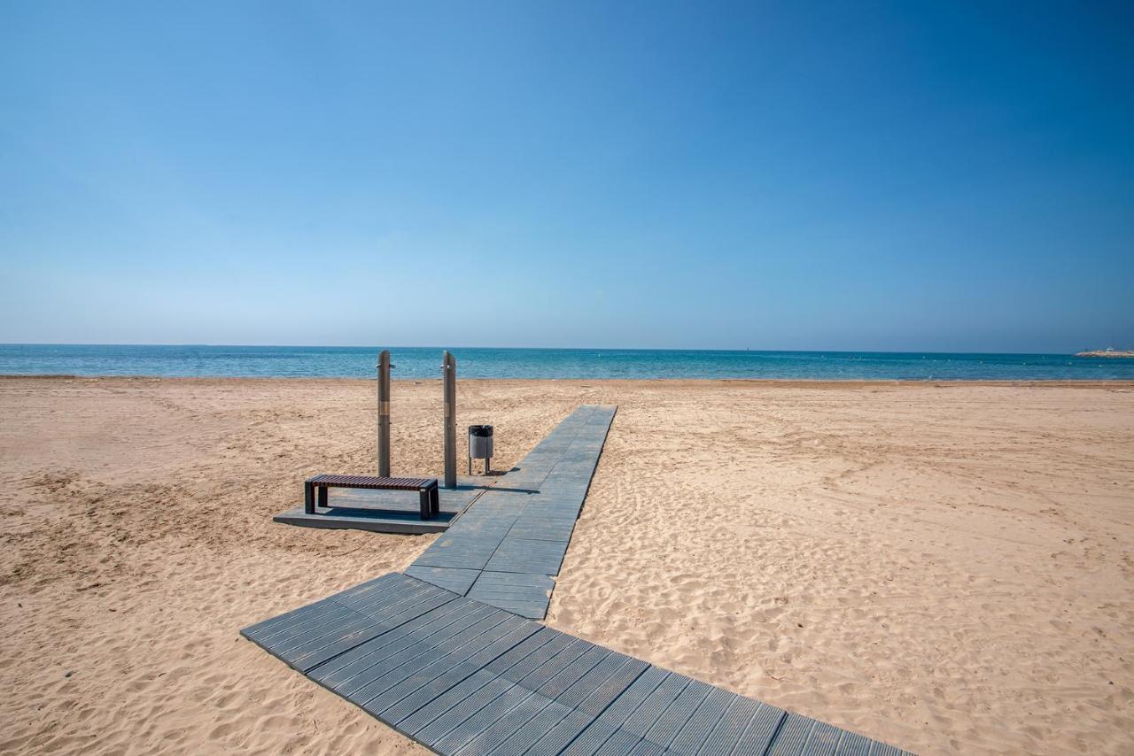Beach House Cambrils Apartamento En Primera Linea De Playa Exteriér fotografie